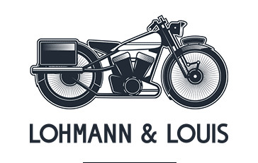 Der Schriftzug über der Werkstatt von Lohmann & Louis