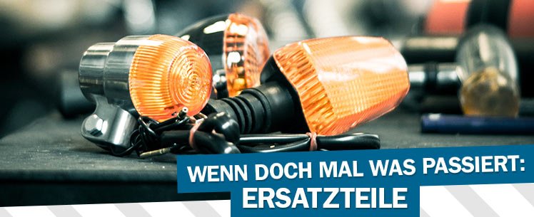 Wenn doch mal was passiert: Ersatzteile