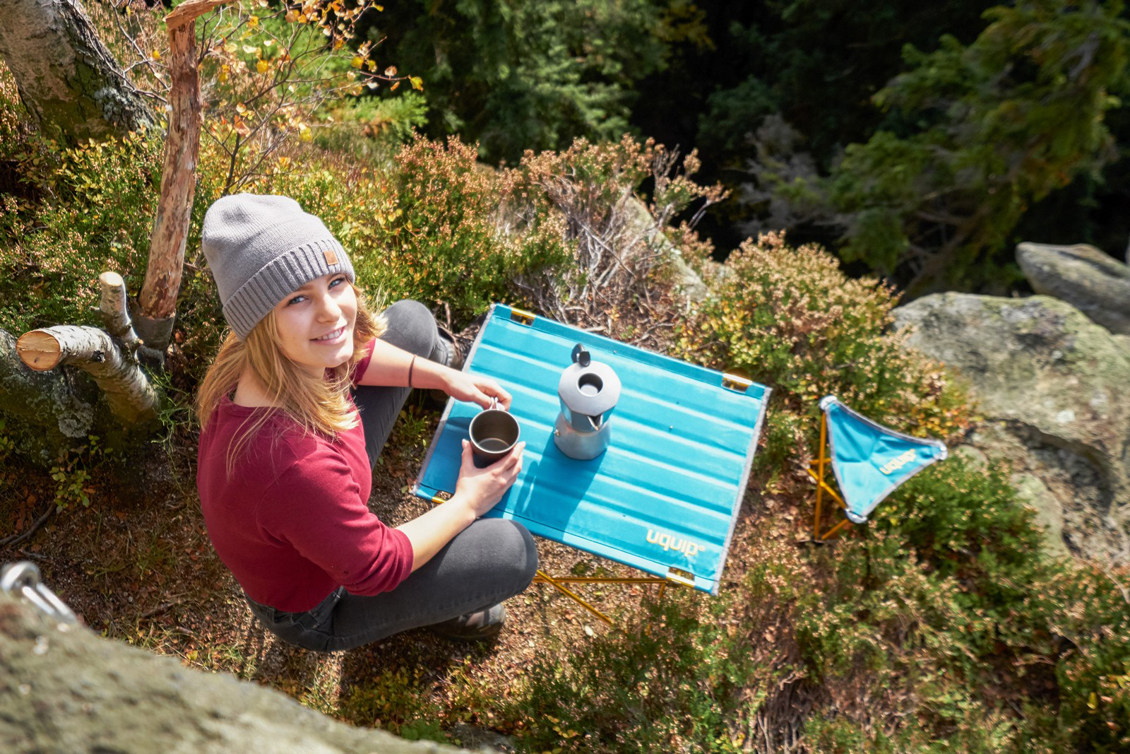 Collapsible furniture – Touring, camping, peace and quiet