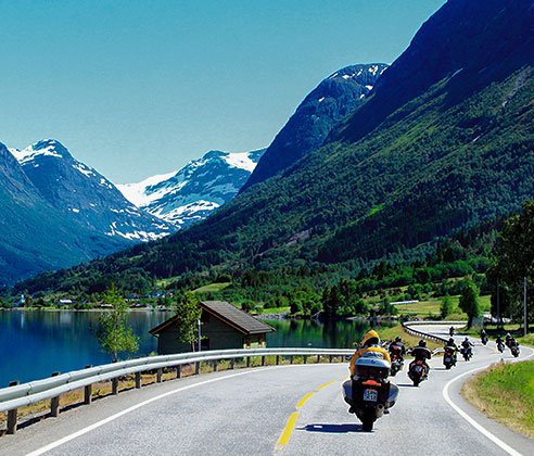 Norwegen Motorrad Tour