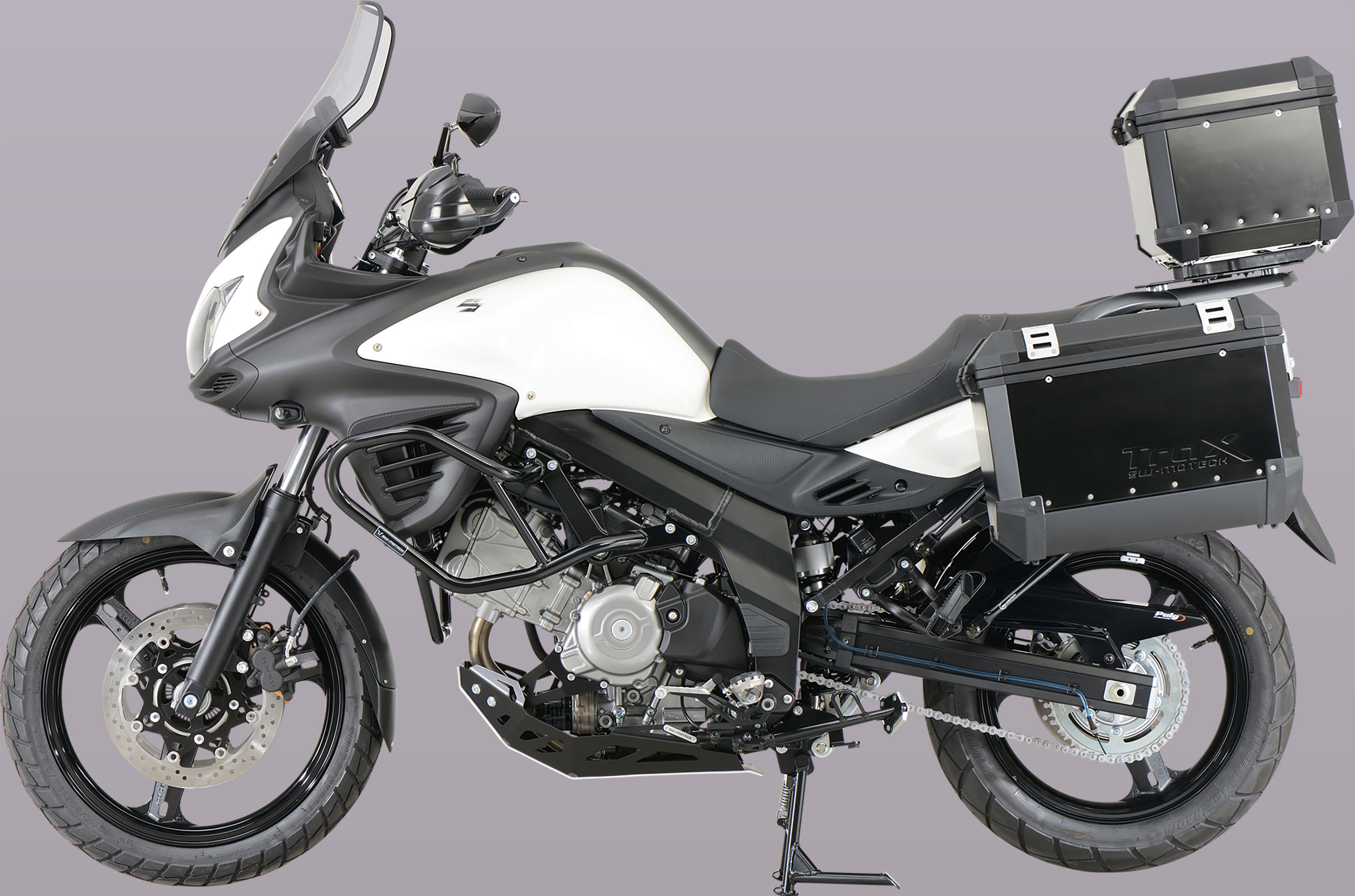 Suzuki 650 V-Strom Dark Evo2 par Trail Découverte Concept