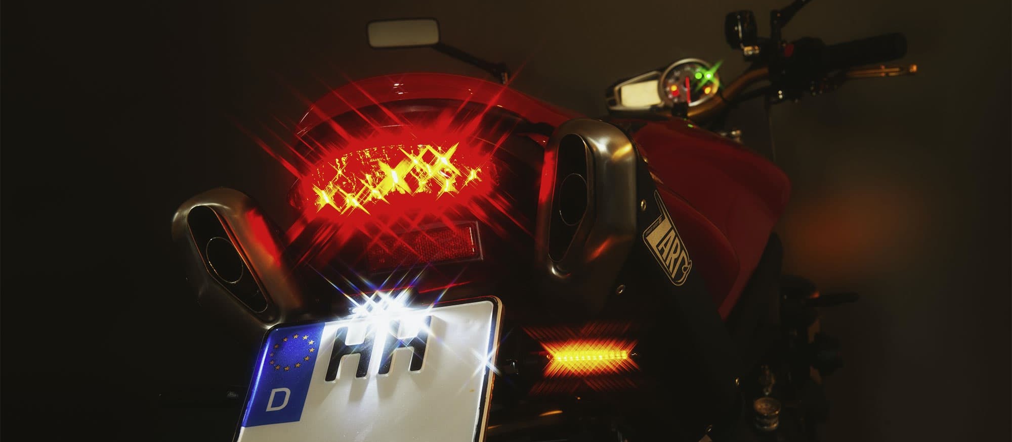 Motorrad LED-Blinker
