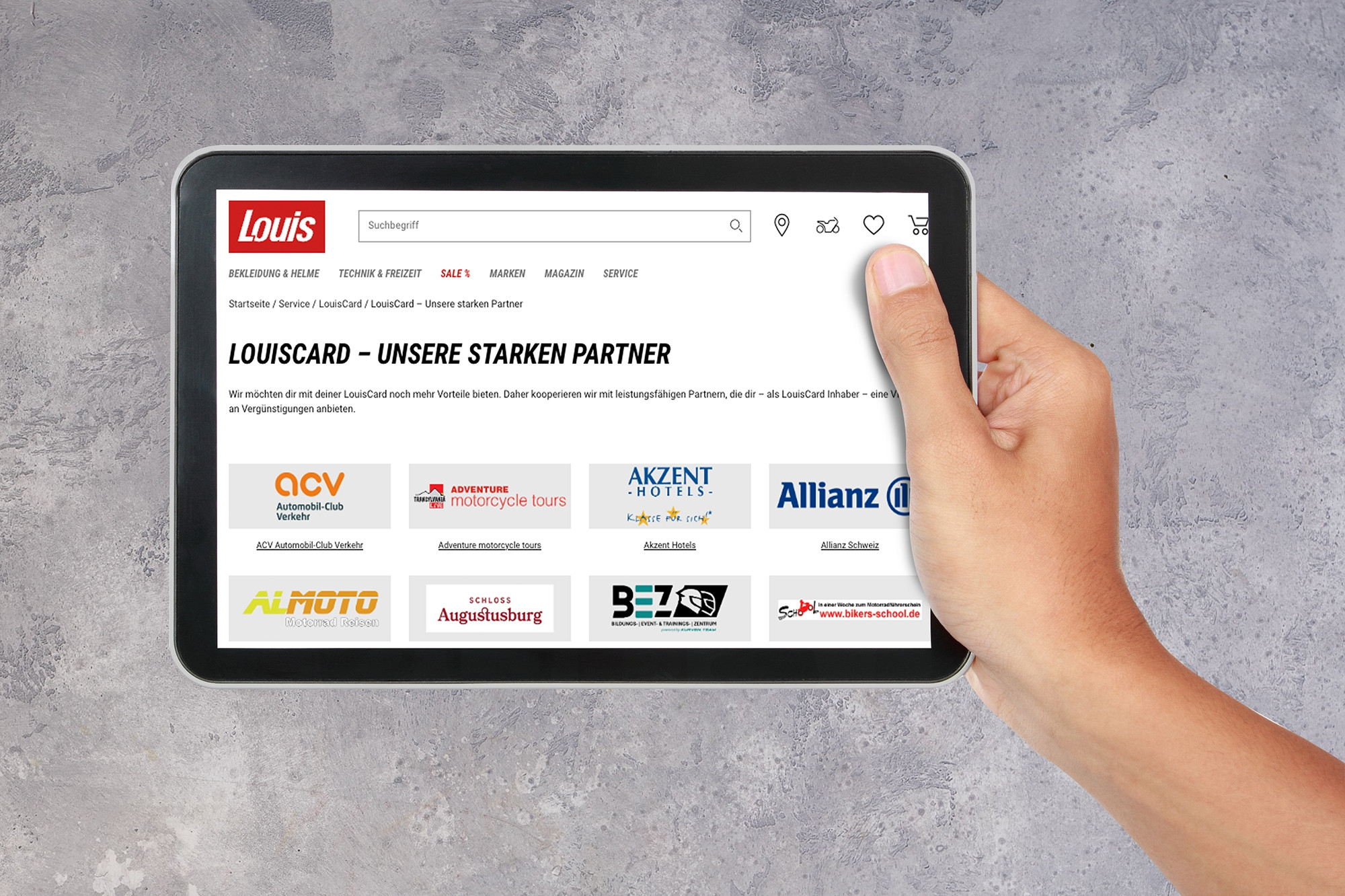 Tile LouisCard Partner