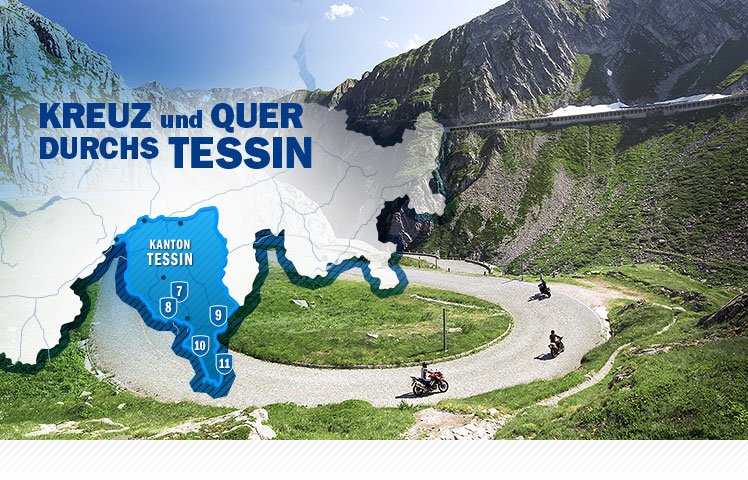 Kreuz und quer durch Tessin
