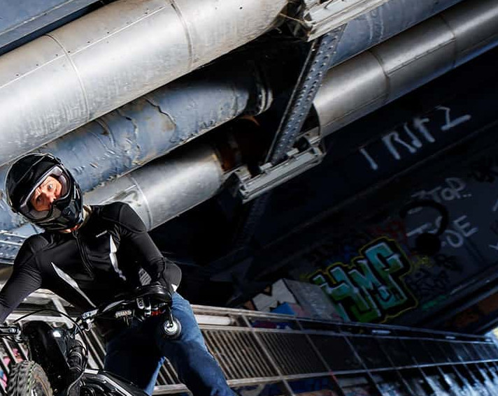 Protektoren für den Motorradfahrer