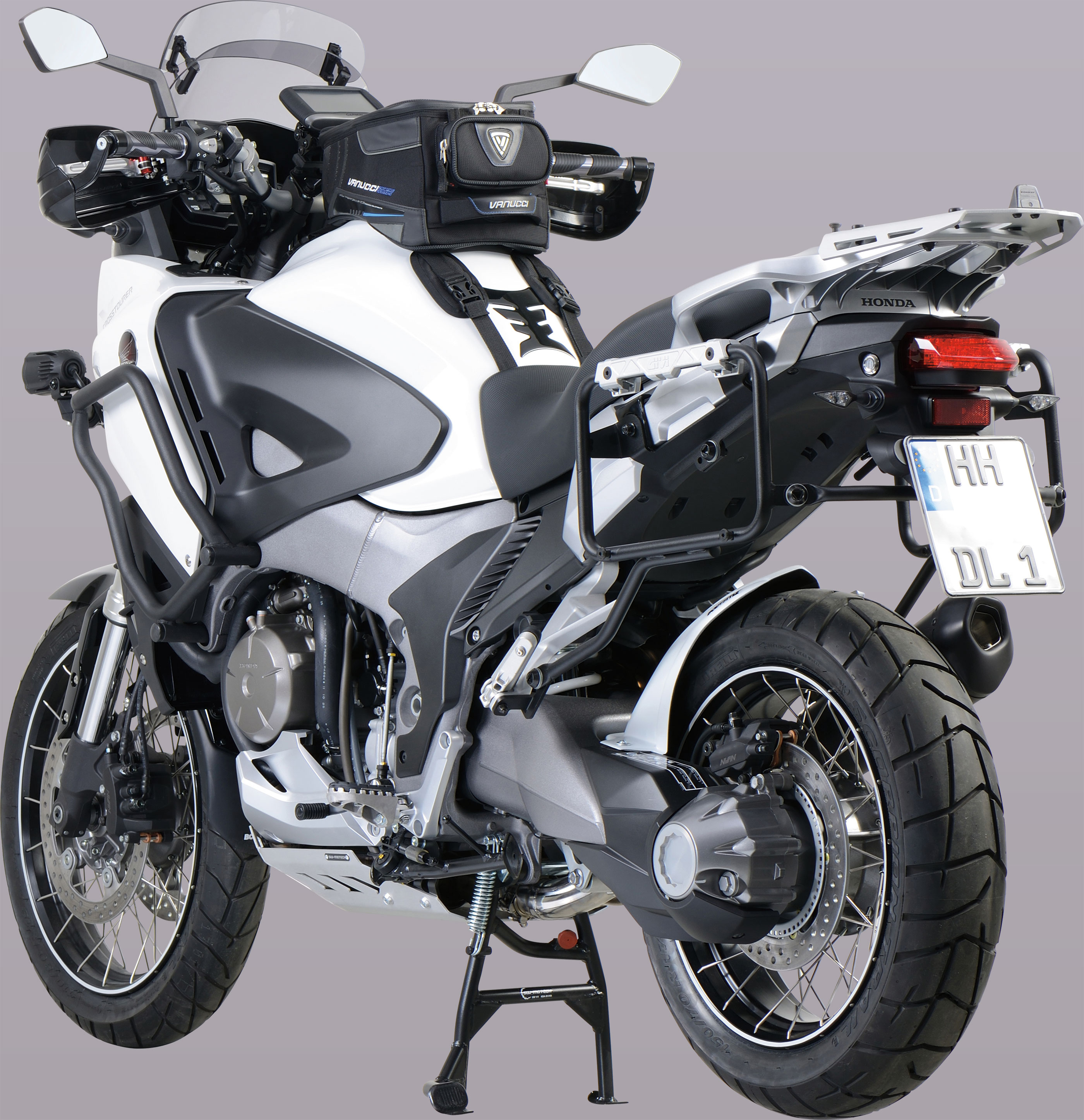 Staffa Di Navigazione Per Honda VFR1200X Crosstourer 2012-2017 – Supporto GPS E Telefono In Metallo, Installazione Rapida