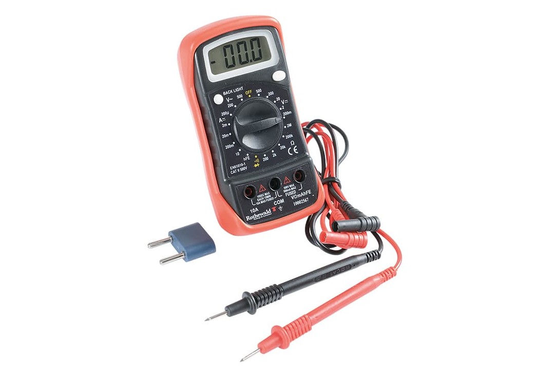 Fig. 7 f: Digital multimeter