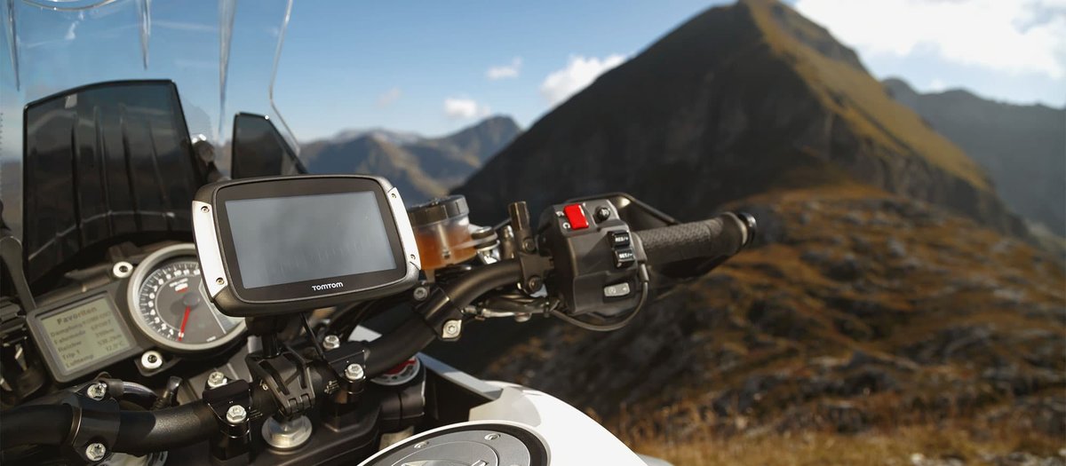 motorbike sat nav holder