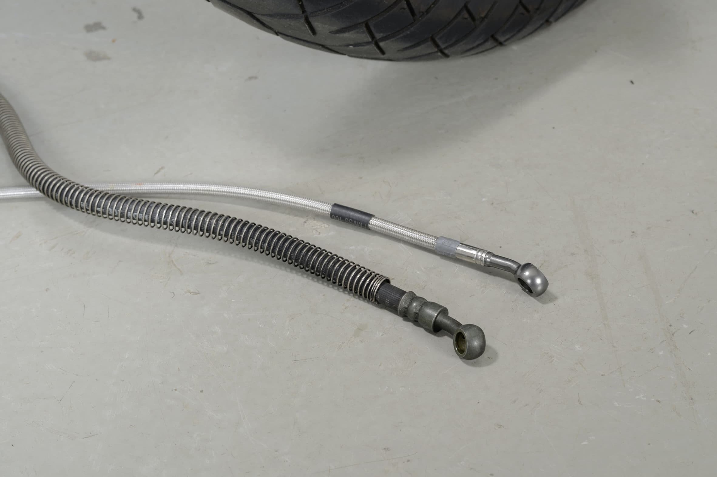 Step 3: Compare brake hoses