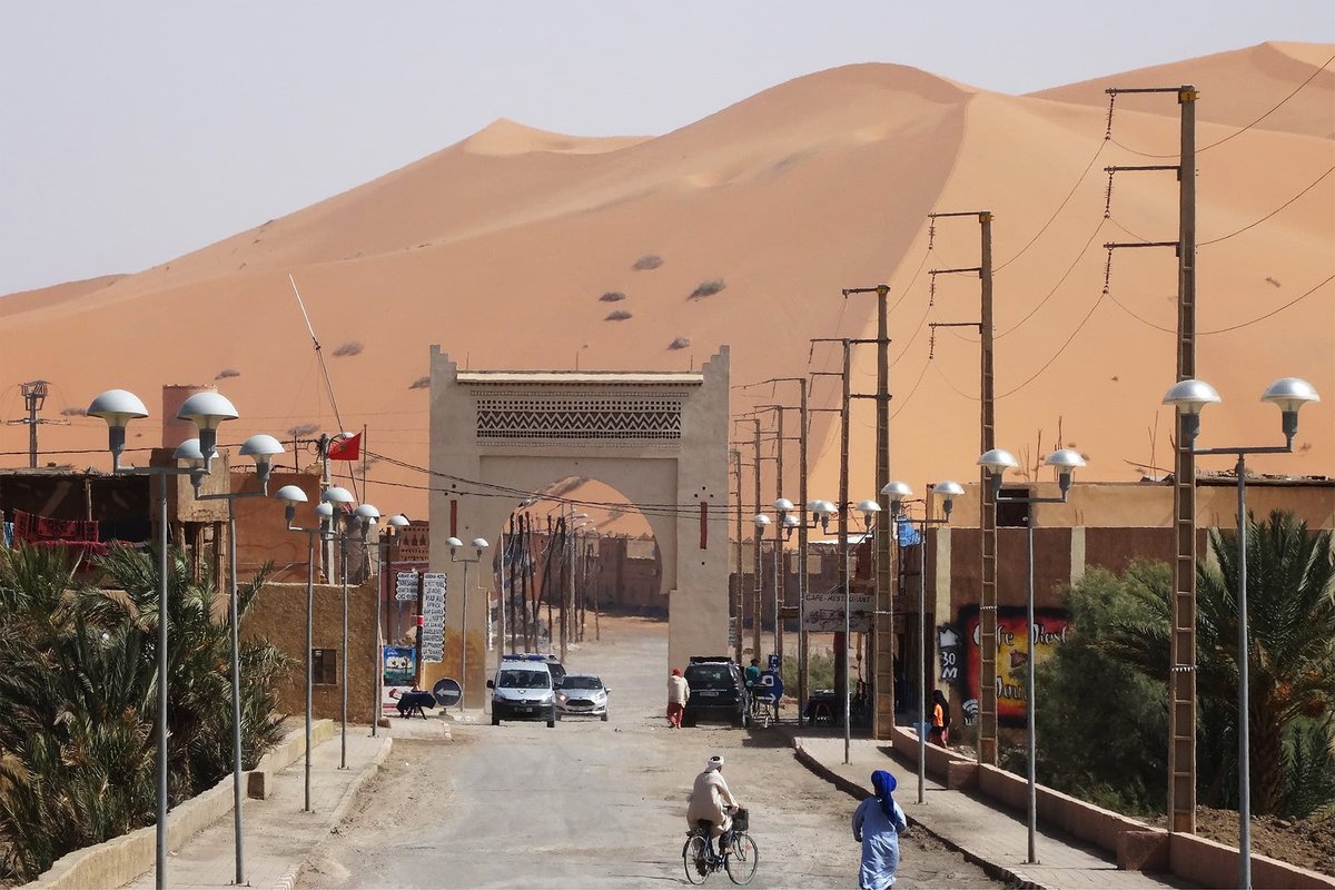 Dünen bei Merzouga