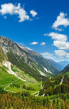 Österreich Kaunertaler Gletscherstraße