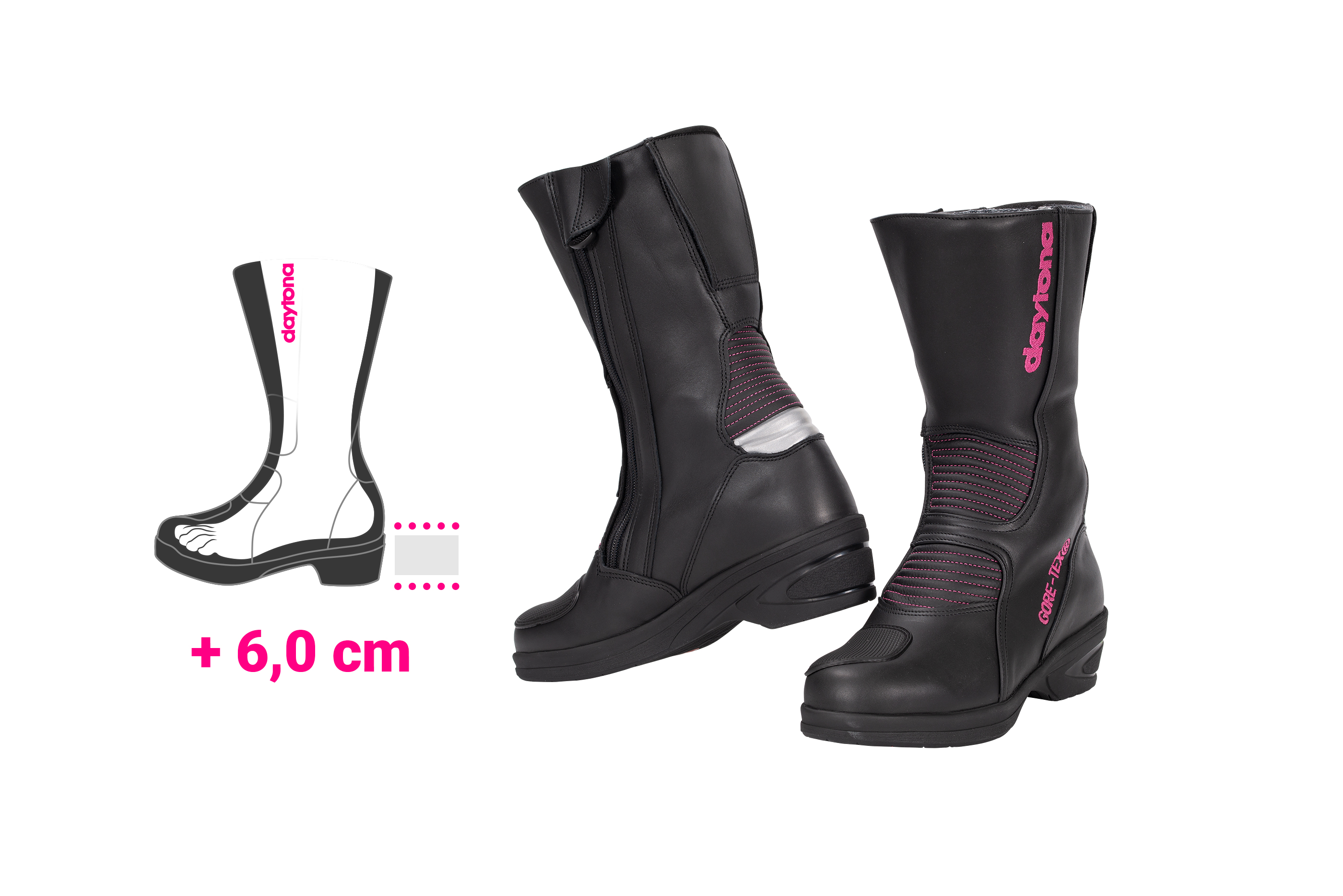 EXAMPLE: DAYTONA LADY PILOT GTX LADIES BOOTS