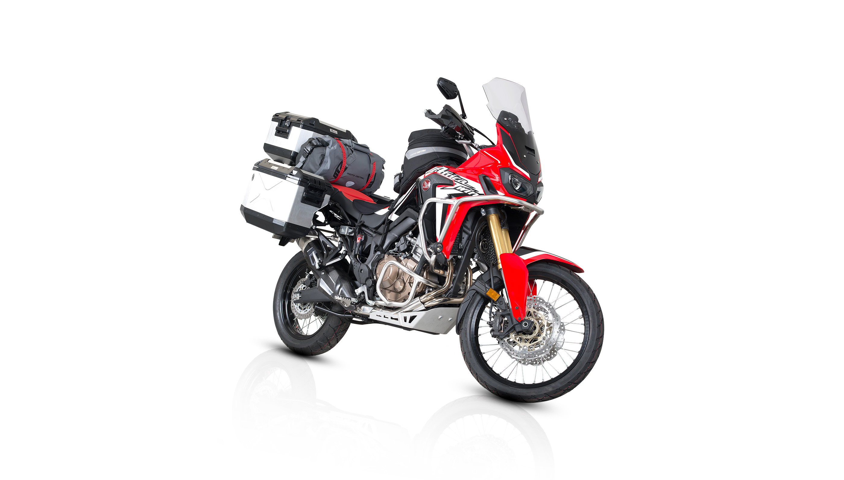 Givi Appendiabiti Portapacchi Tubolare Per Honda CRF 1000 L/LD Africa Twin – Diametro 25 Mm – Colore Nero