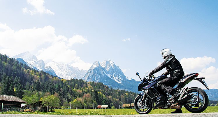 Deutschlands Alpen Motorrad Tour
