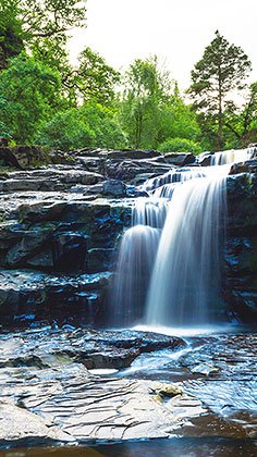 New Lanark Clyde Falls