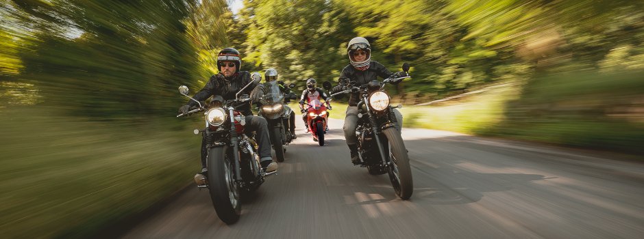 Aktionsseite über Reisen mit dem Motorrad