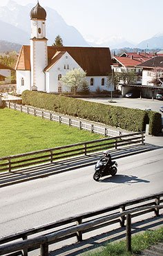 Deutschlands Alpen Motorrad Tour