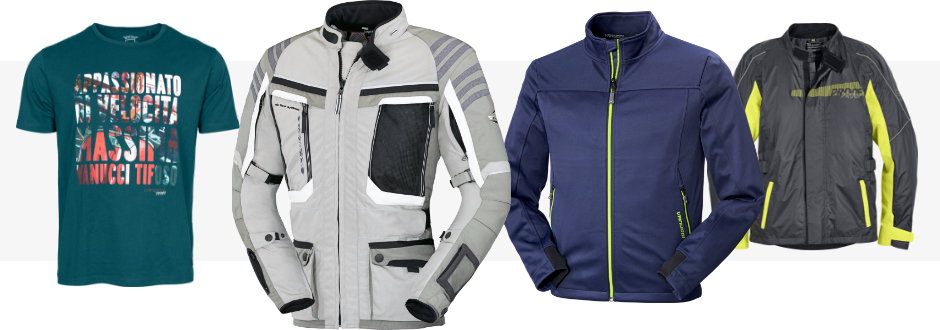 Página de oferta - Ropa de moto y ocio