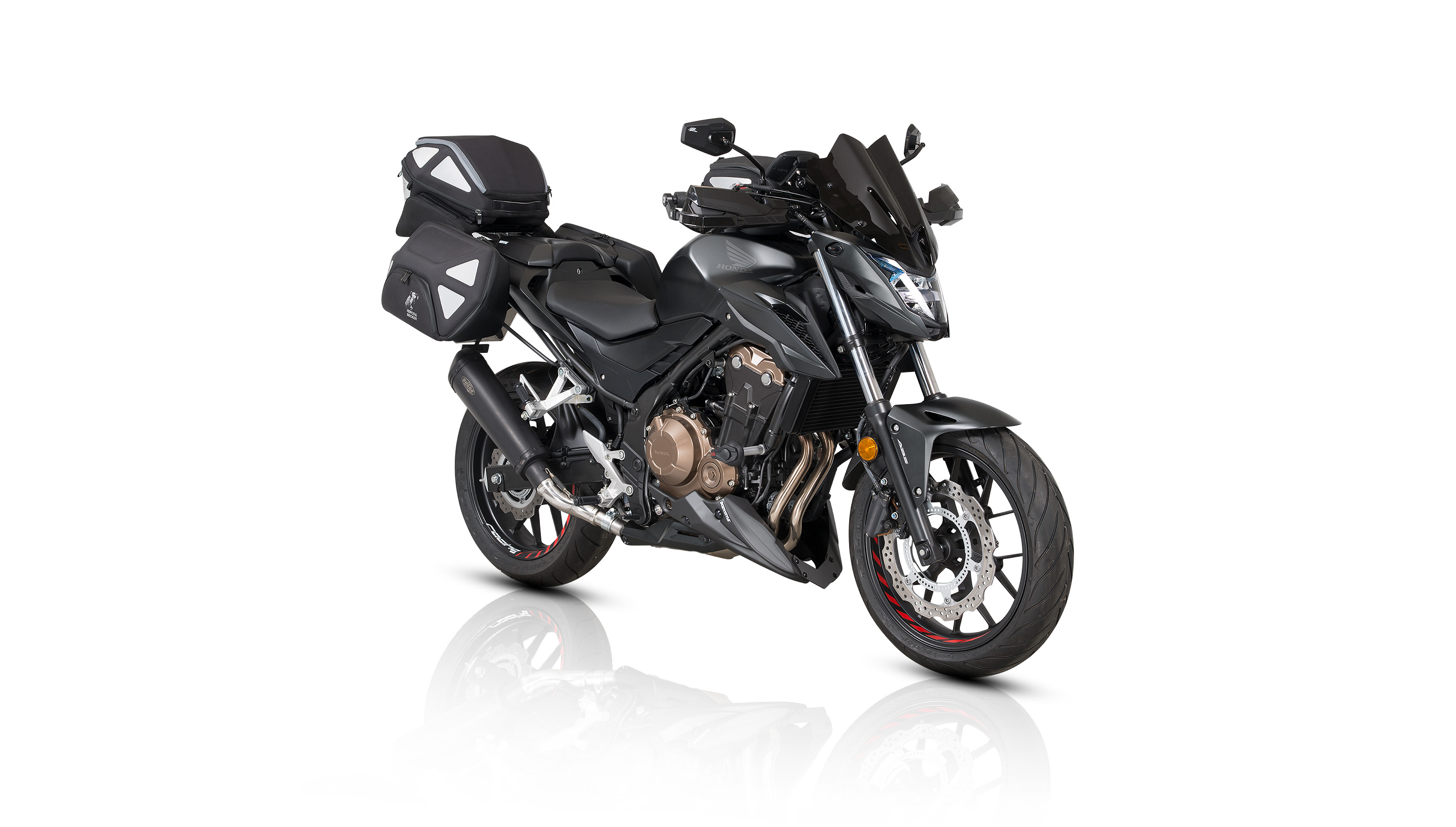 Modèle Réduit Moto Honda CB500F – Échelle 1:18 En Métal – Avec Socle D'exposition – Environ 12 Cm