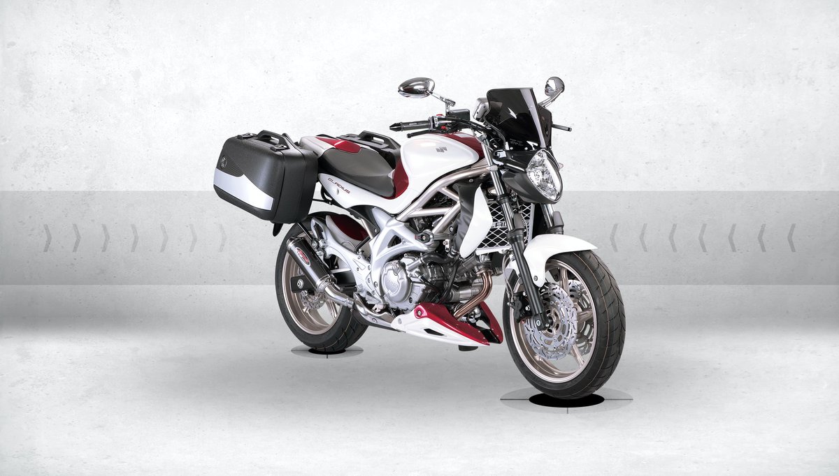 suzuki gladius full exhaust system