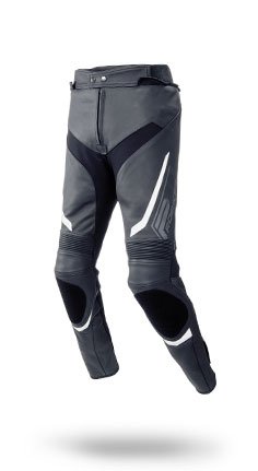 Lederkombihose