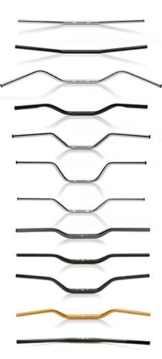 Different handlebar shapes
