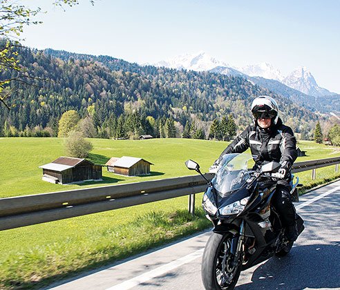 Deutschlands Alpen Motorrad Tour