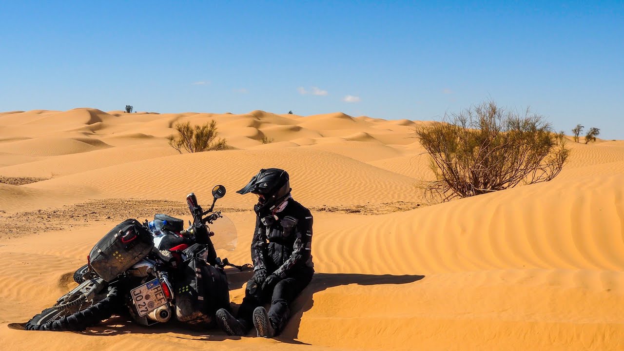 Sahara Tunesien - Motorradtour durch die Wüste