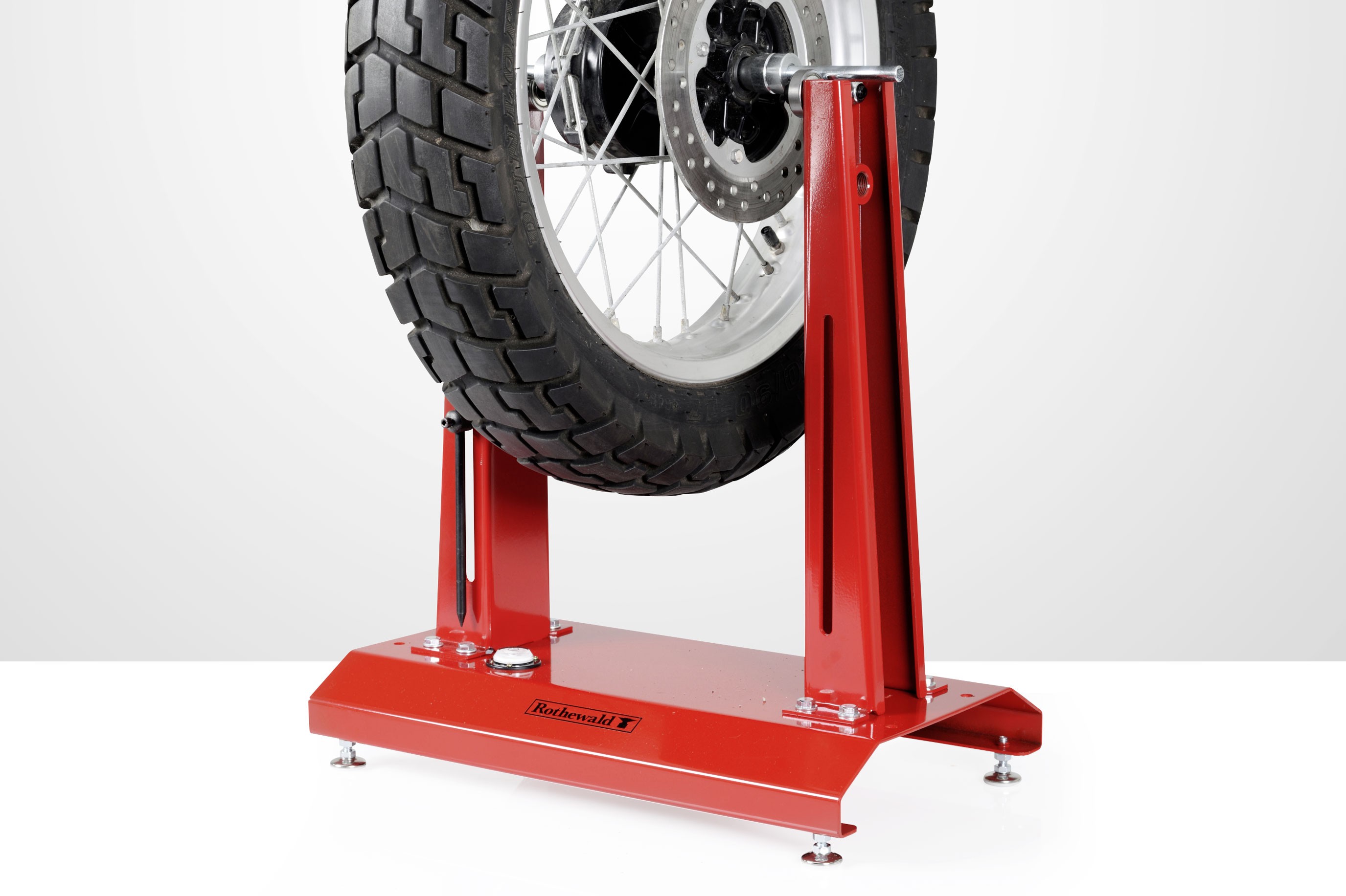 Wheel balancing reduces vibration