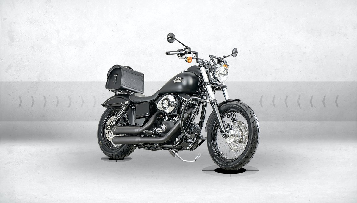 dyna street bob saddlebags