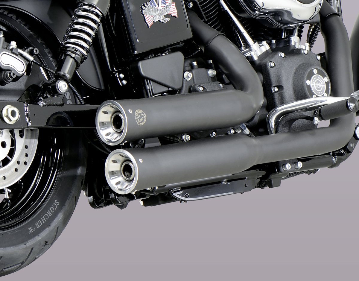 custom dyna exhaust