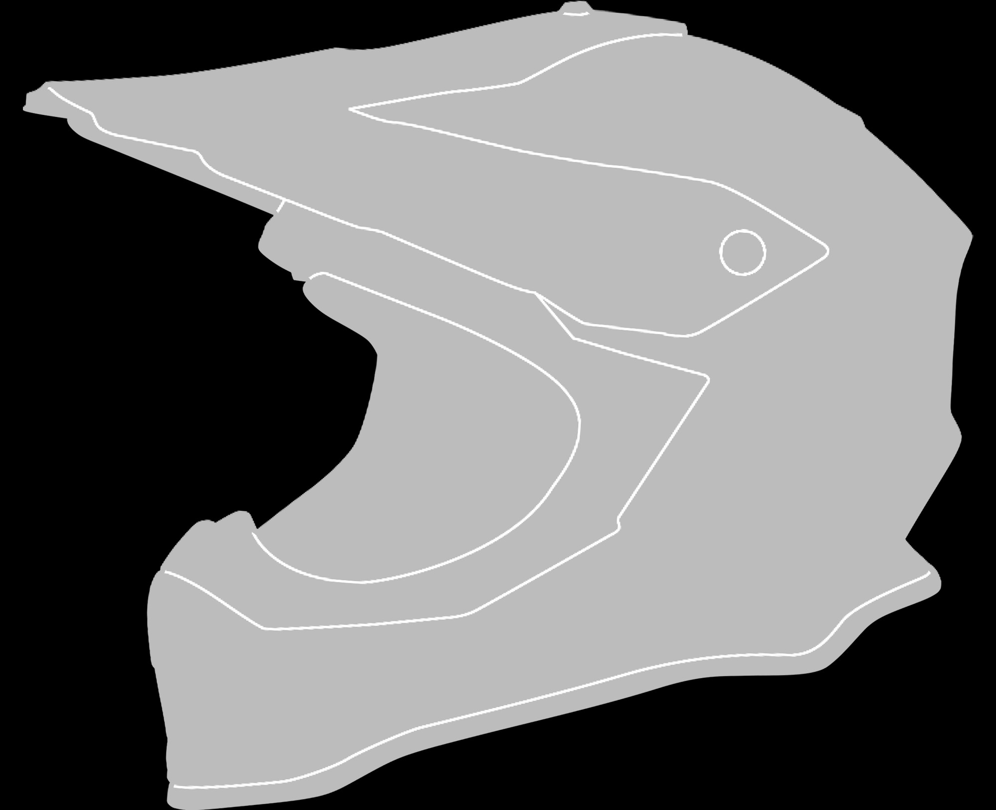 Cross-Enduro helmet