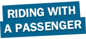 Driving tips - Riding with a passenger