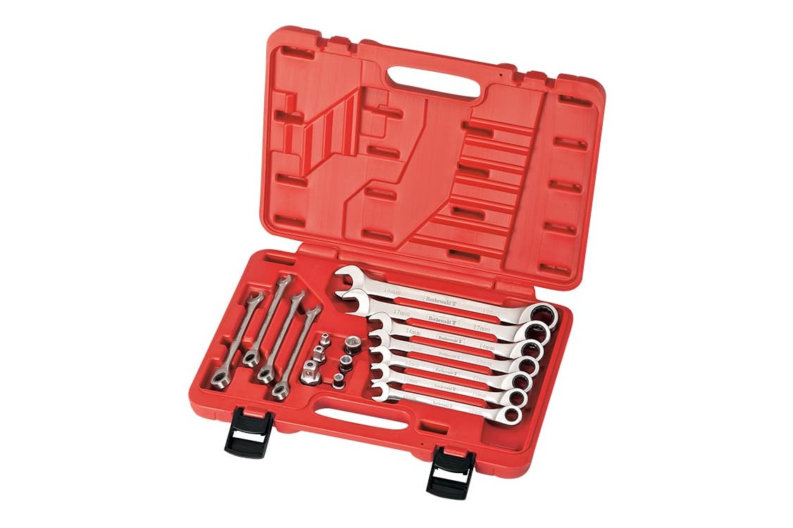 Fig. 10 a: Ratcheting wrench set