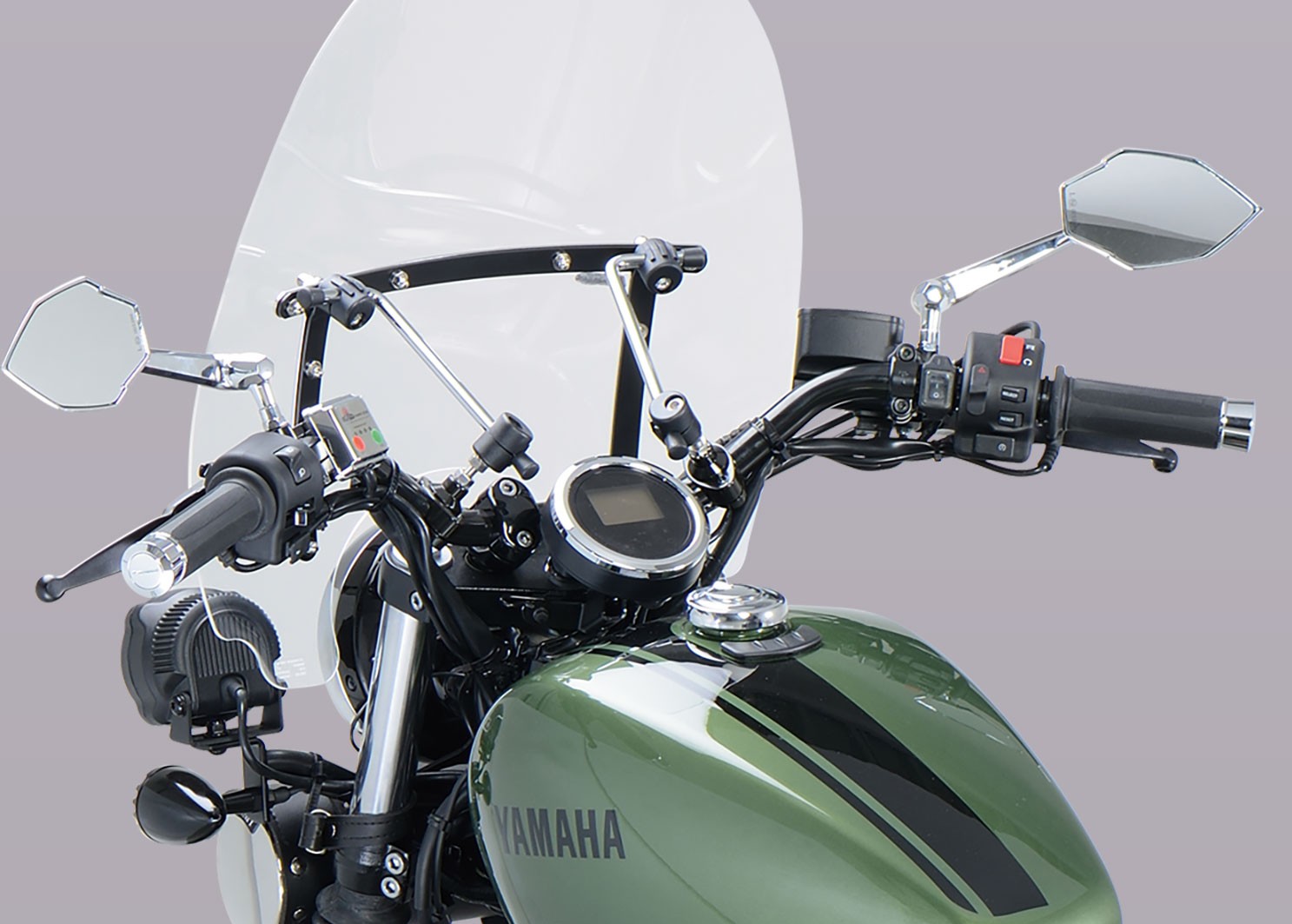 Yamaha XV 950 R Tour Spezial-Umbau
