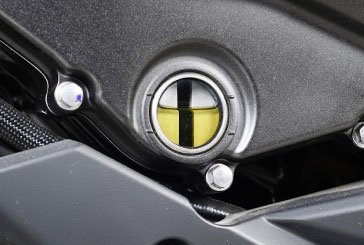 motorradwartung und ölstand