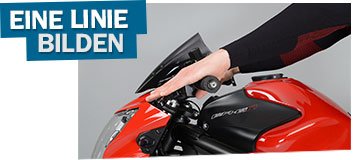 Unterarm Hand und Finger bilden eine Linie